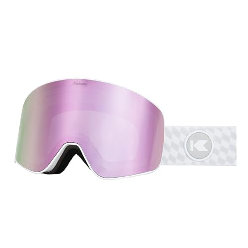 Knockaround Slingshots Ski/Snowboard Goggles for Men, Women & Youth - Anti-Glare & Fog Coating - UV400 Protection