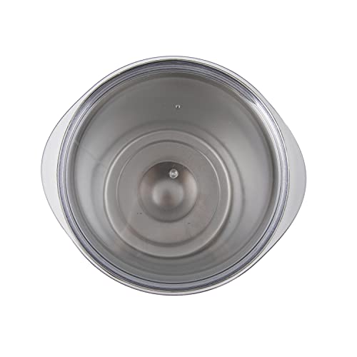 Cambridge Silversmiths 3-Quart Insulated Stainless Steel Ice Bucket, Black