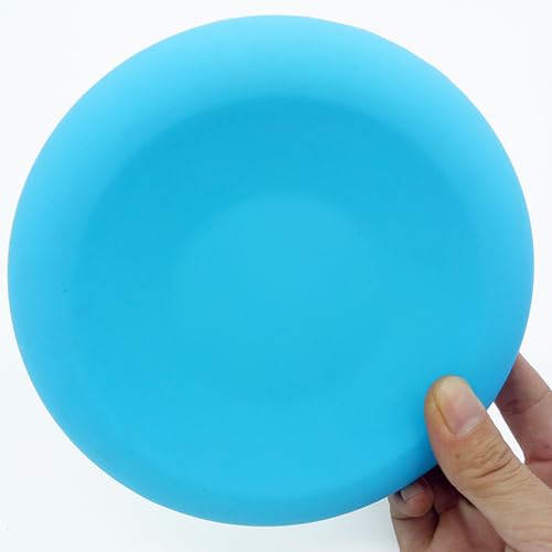 Silicone disc yoga anti-slip mat, fitness sports knee and elbow pads disc mat(Light Blue)