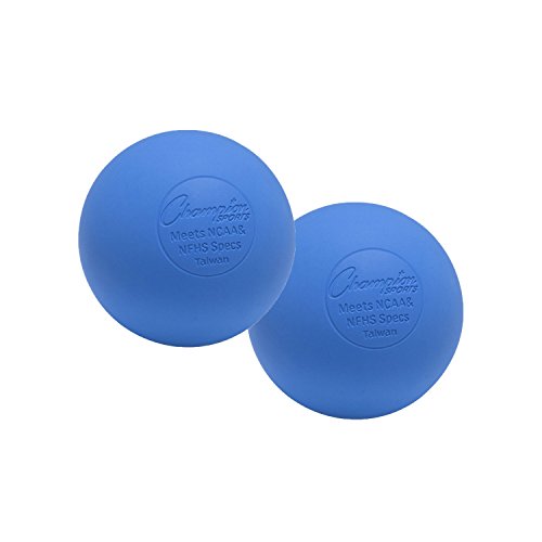 Champion Sports Lacrosse Balls & Rhino Skin Foam Balls – Official Size Balls for Games, Practice & Training, NCAA, NFHS & ...