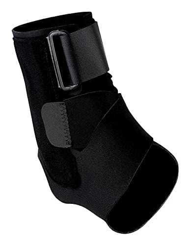 3M Futuro Sport Deluxe Black Ankle Stabilizer One Size Hook and Loop Strap for The Foot 46645ENR