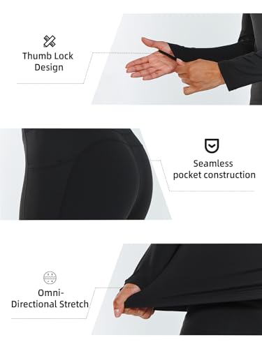 ALLZERO Thermal Underwear for Women Fleece Lined Base Layer Set - Winter Long Johns for Cold Weather