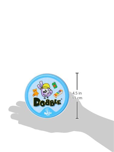 Asmodee | Dobble Kids | Card Game | Ages 6+ | 2-8 Players | 15 Minutes Playing Time