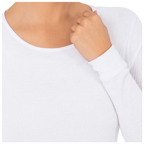 Fruit of The Loom Womens Micro Waffle Premium Thermal Underwear Tee Shirt