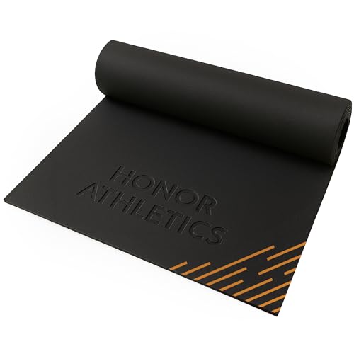 Honor Athletics Premium Jump Rope Mat – 1/4" Thick High-Density Rubber | Non-Slip Surface for Indoor/Outdoor Use | Durable...