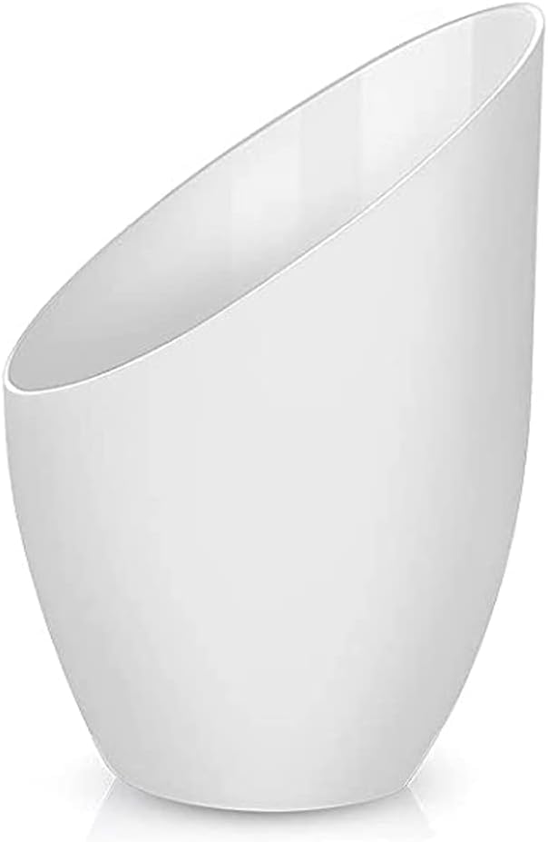 Velouer 4 Pack Plastic Lampshades, 5.7 High, 4.1 Diameter, White, Replacement For Led Floor Lamps