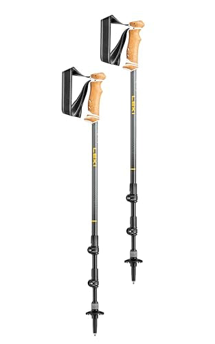 LEKI Lhasa AS Aluminum Adjustable Lightweight Walking Poles for Trekking & Hiking