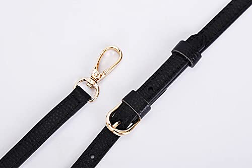 LIVE UP Full Grain Purse Strap Genuine Leather Replacement for Cross Body Bag Handbags