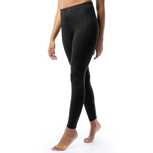 Fruit of the Loom womens High Neck Top and Legging Thermal Set