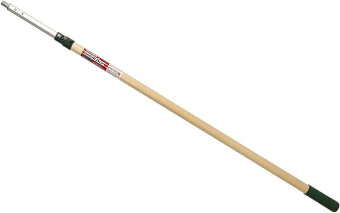 Wooster Brush SR055 Sherlock Extension Pole, 4-8 feet (New 4-8 Feet, Beige/Green) F