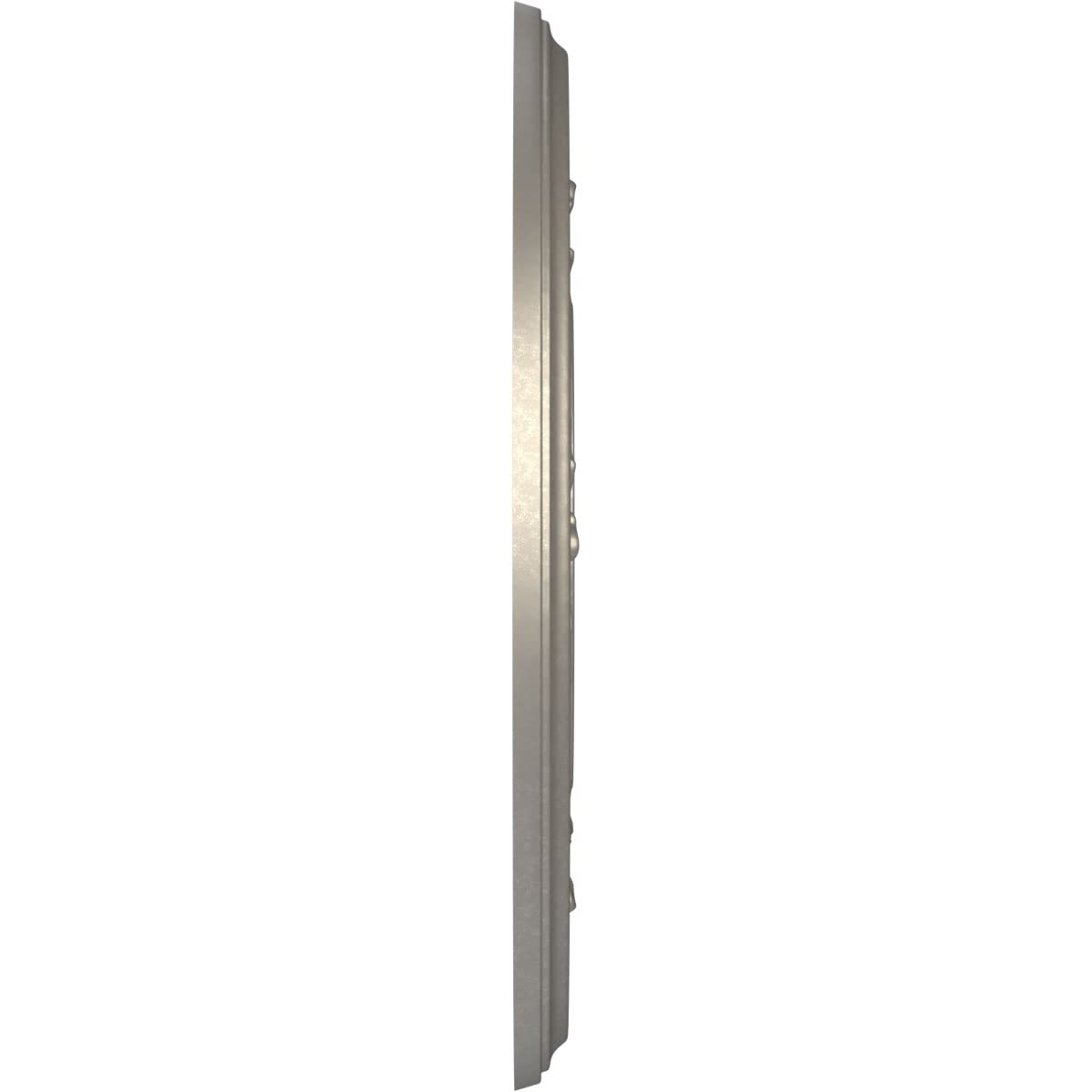 Ekena Millwork Cmp10Babal Baltimore Thermoformed Pvc Ceiling Medallion (Fits Canopies Up To 4 1/4), 10Od X 3 1/2Id X 3/4P, Brigh