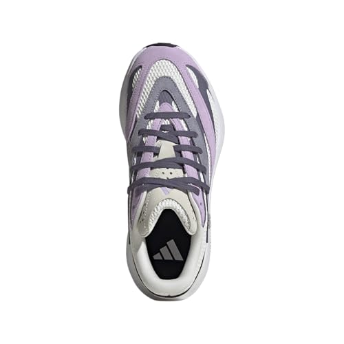adidas Womens Lightblaze Lace Up Sneakers Shoes Casual - White