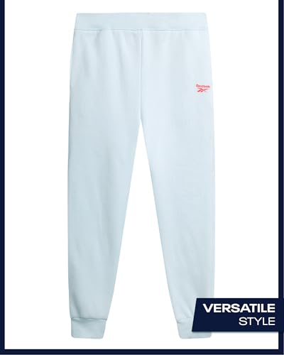 Reebok Girls Sweatpants - Performance Poly Fleece Active Joggers Sweatpants for Girls - Soft Stretch Kids Athletic Pants
