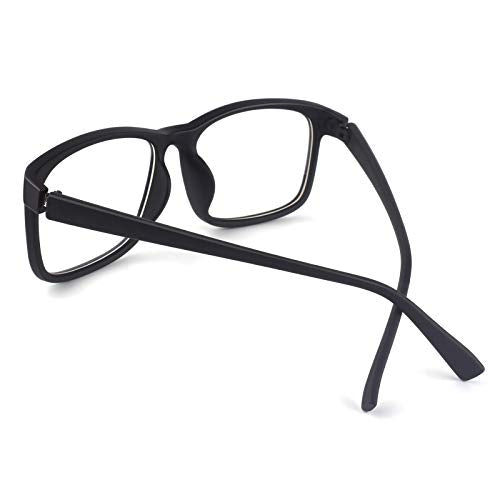 GQUEEN Fake Clear Glasses Non Prescription Glasses Eyeglasses Rectangular Frame, 201512
