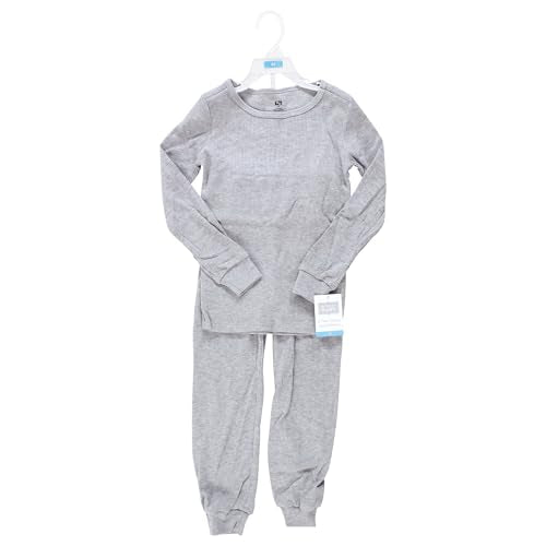 Hudson Baby Unisex Baby Thermal Long Underwear Set, Soft Pink