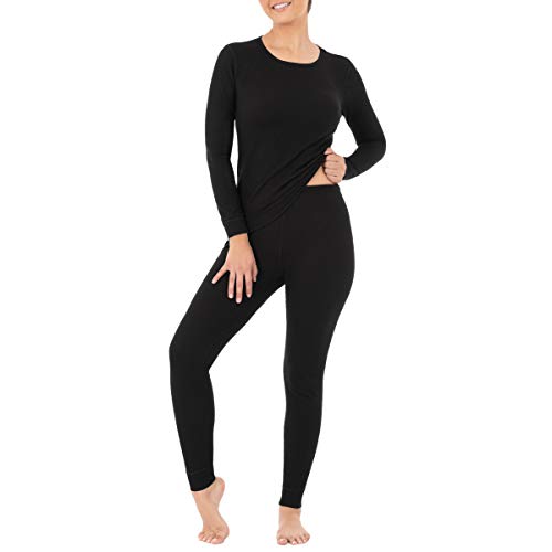 Fruit of the Loom womens Micro Waffle Premium Thermal Set