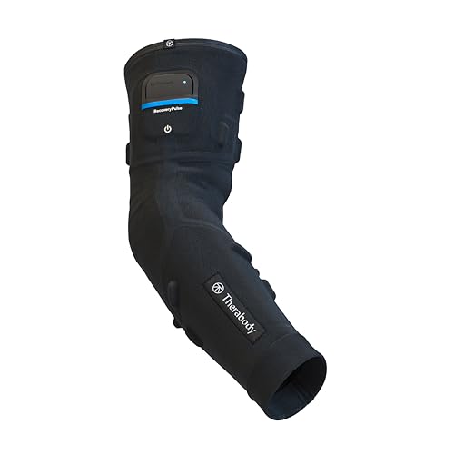 Therabody RecoveryPulse Arm - Compression and Vibration Sleeve for On The Go Relief, Reduce Soreness and Pain in Arms, Inc...