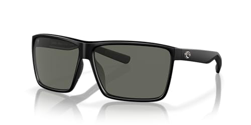 Costa Del Mar Men's Rincon Fishing and Watersports Rectangular Sunglasses