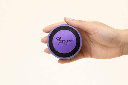 Posture Magic Massage Ball Kit for Myofascial Trigger Point Release & Deep Tissue Massage - Set of 6 - Large Foam/Small Fo...