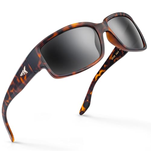KastKing Skidaway Polarized Sport Sunglasses for Men and Women,Ideal for Driving Fishing Cycling and Running,UV Protection
