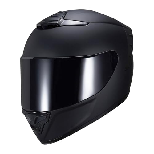 JQF Gear Motorcycle Helmets Full Face WS-611 Street Bike Motorbike Helmet for Adults Men Women DOT Approved
