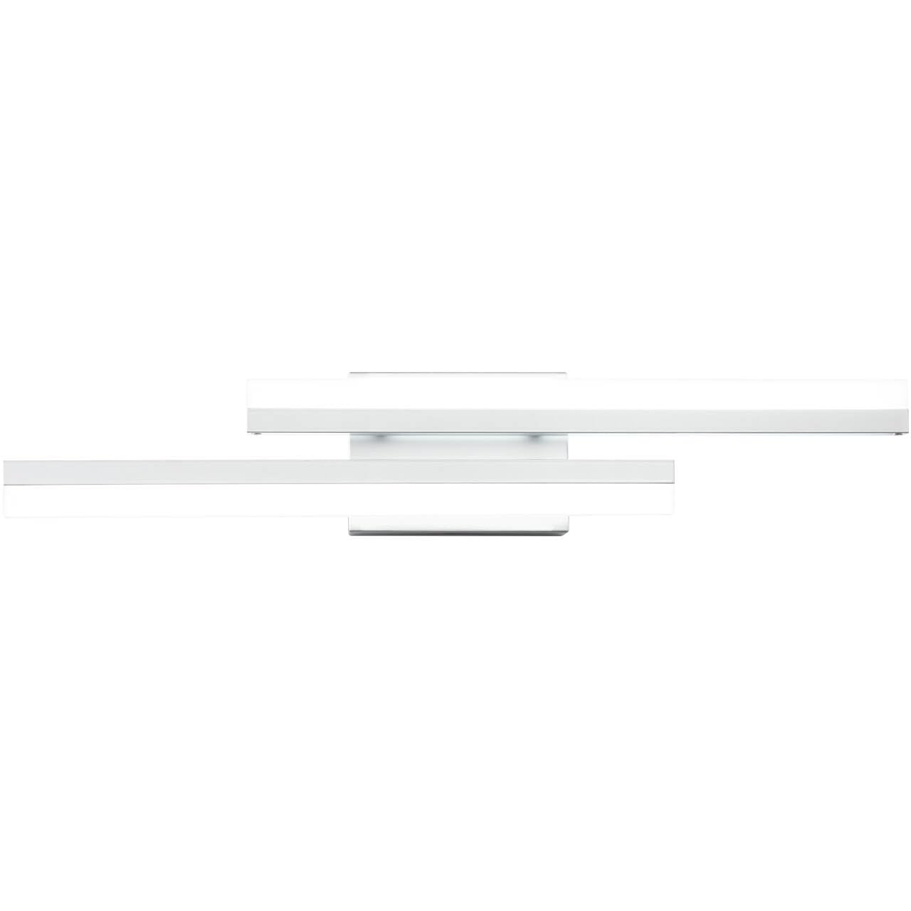 Presde 24-Inch Led Bathroom Vanity Light Fixture, Silver Aluminum, Model 6660-610Mm, Non-Dimmable Over Mirror Lighting