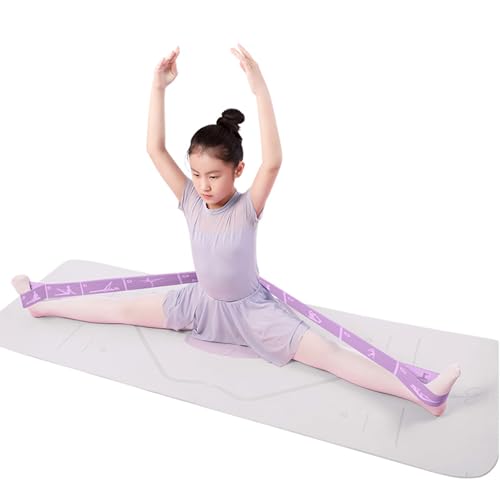Adjustable Stretch Strap for Kids, 8-Loop Elastic Resistance Band for Children Gymnastics, Ballet Dance, Yoga, Stuff，Pilat...