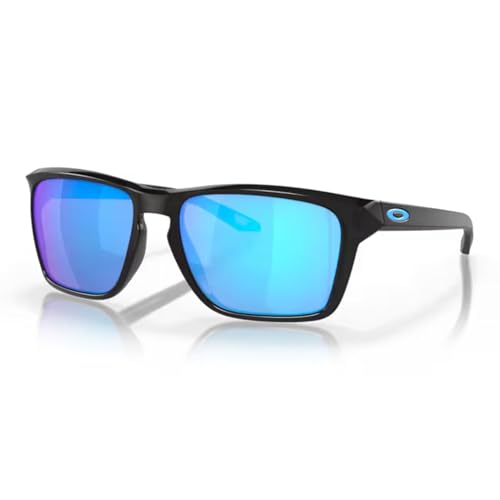 Oakley Sylas OO9448 Rectangle Sunglasses for Men+ Bundle Accessory Leash Kit, Microfiber Pouch