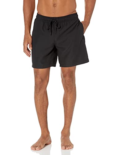 Amazon Essentials Men's Swim Trunks with Mesh Lining, Pockets, Drawstring Closure