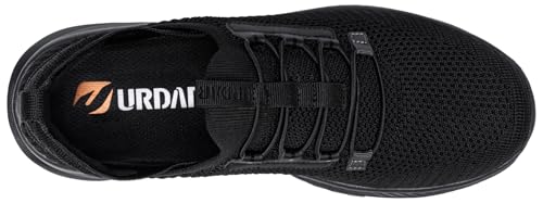 URDAR Mens Slip On Running Shoes Comfortable Walking Shoes Sneakers Athletic Breathable Workout Shoes for Men Lightweight
