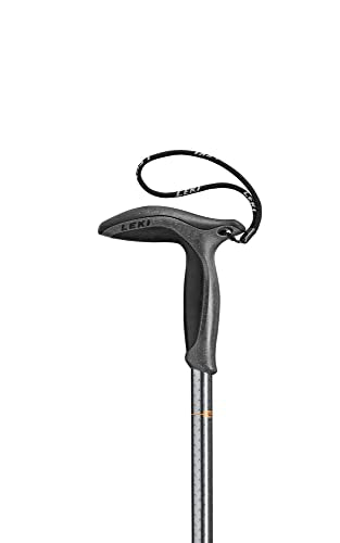 LEKI Super Micro Aluminum Adjustable Lightweight Walking Pole (Single) for Trekking & Hiking