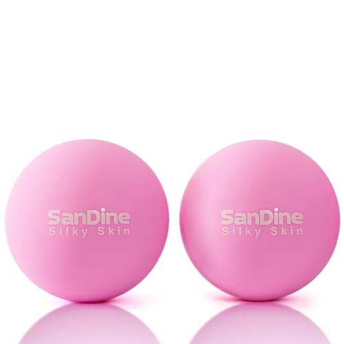 Lacrosse Massage Balls for Deep Tissue Massage - Release Tension Relieve Muscle Soreness Improve Flexibility - Ideal for M...