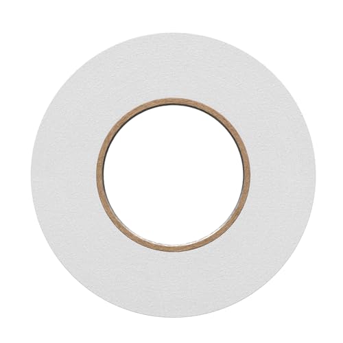 1" Width ProTapes Pro Gaff Premium Matte Cloth Gaffer's Tape With Rubber Adhesive, 11 mils Thick, 55 yds Length, White (Pack of 1)