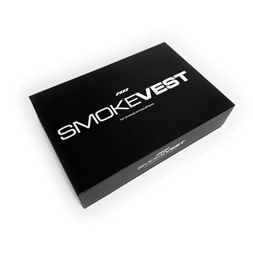 PMI Smoke Vest Harness for SmokeNINJA Pro/SmokeNINJA/SmokeGENIE – Wearable Fog Effect Accessory with Tubing, Heat-Resistan...