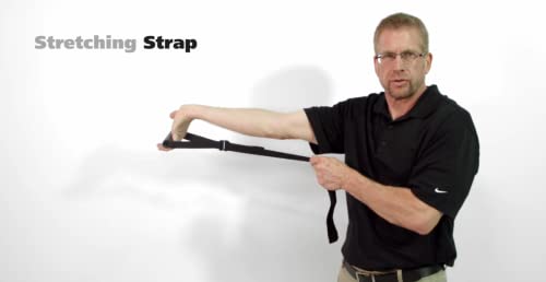 Adjustable Foot and Calf Stretcher - Stretching Straps with Soft Hand Grips for Stretching, Sports, Baseball, Basketball, ...