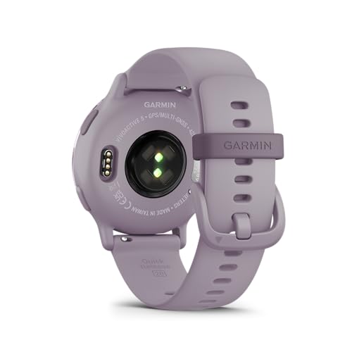 Garmin Vivoactive 5 Fitness Tracker Smart Watch for Men & Women with Metallic Orchid Bezel w/Orchid Case and Silicone Band...
