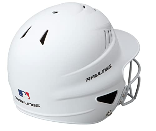 Rawlings | COOLFLO Batting Helmet with Facemask | Fastpitch Softball | One Size Fits Most (6 1/2” – 7 1/2”)