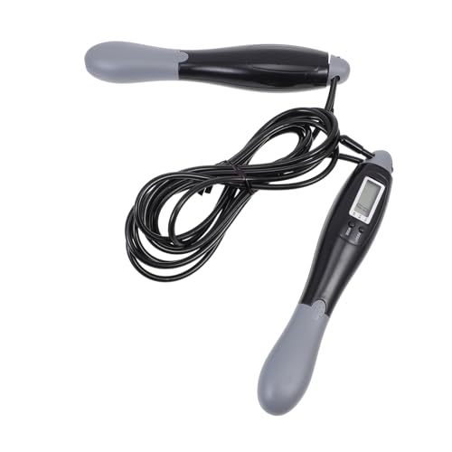 PRETYZOOM Smart Counting Skipping Rope for Adults Portable Lightweight Fitness Training Tool with Digital Counter Outdoor ...
