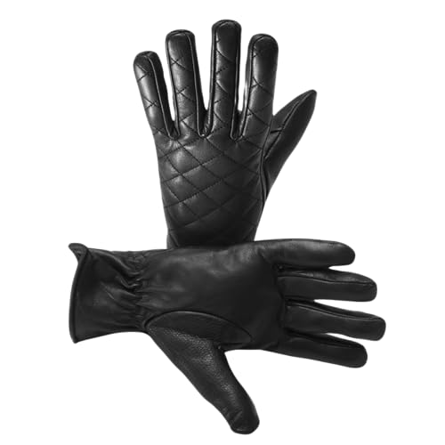 Couro Gloves - Genuine Cowhide Leather Gloves for Driving, Cycling, Motorcycling & etc