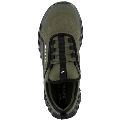 Nautica Men's Casual Fashion Sneakers – Lightweight Lace-Up Athletic Walking Shoes for Gym & Tennis, Comfortable