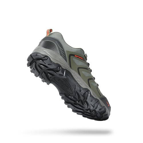 NORTIV 8 Men's Low Top Waterproof Hiking Shoes Trekking Trails Outdoor Work Shoes