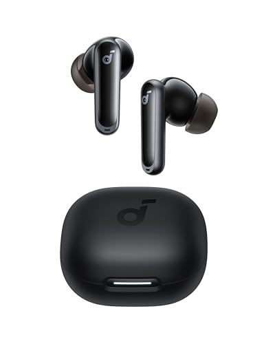 Soundcore P40i by Anker, Noise Cancelling Wireless Earbuds, Adaptive Noise Cancelling to Environments, Heavy Bass, 60H Pla...