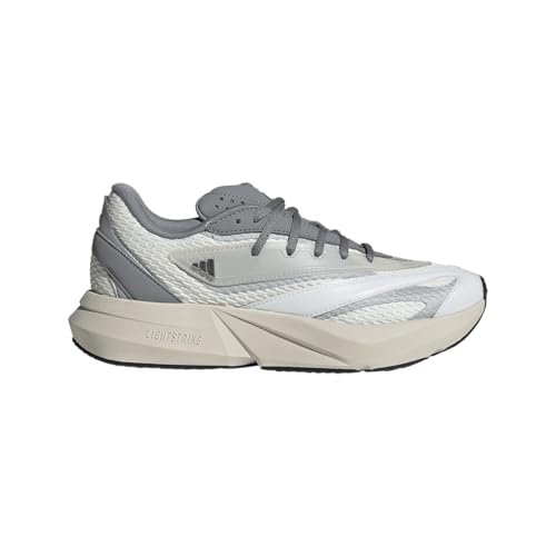 adidas Womens Lightblaze Lace Up Sneakers Shoes Casual - White