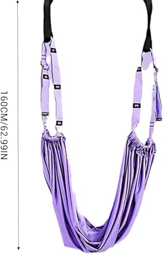 Elfzone Yoga Door Swing - Yoga Strap, Backbend Training Stretching Rope with Door Anchor, Flexibility Trainer Stretching E...