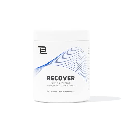 TB12 Recover - Premium Natural Recovery Supplement with Tart Cherry, Egg Membrane, Curcumin, and Boswellia to Support Musc...