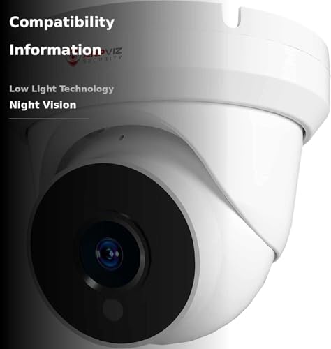 Anpviz 4MP PoE IP Turret Camera with Microphone/Audio, IP Security Camera Outdoor Indoor, Night Vision 50ft, Waterproof IP66, 108° Wide Angle 2.8mm Lens, 24/7 Recording, NDAA Compliant (U Series)