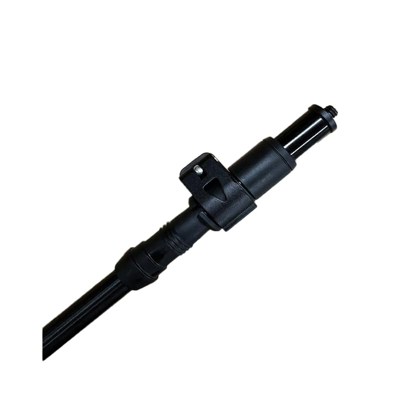 Aluminum Trekking Pole Camera Adapter – Converts Hiking Pole Tip to 1/4" Mount – Compatible with 360 Cameras, GoPro, DJI, ...