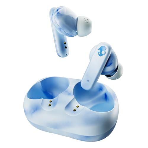 Skullcandy EcoBuds Sustainable Wireless Earbuds, Bluetooth Headphones, Up to 8 Hours Battery, Noise Isolating Fit, Batter...