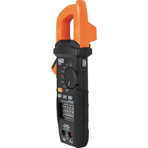 Klein Tools CL810 Digital Clamp Meter, Auto Ranging TRMS, AC/DC Volt/Current, LoZ, Continuity, Frequency, Capacitance, NCVT, Temp, More 1000V, Flashlight