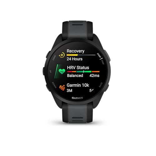 Garmin Forerunner 165 Music GPS Running Smartwatch, Fitness Tracker Smart Watch for Women and Men Bundle with Accessories...